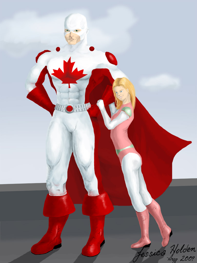 Mr Mountie and Girl North Star
